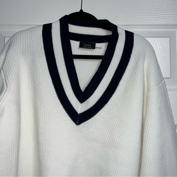 ✨Asher V Neck Pullover Sweater - Picture 6 of 9